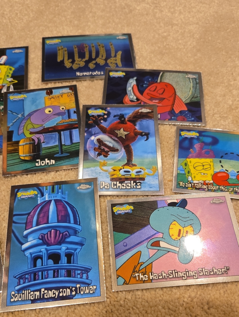 SpongeBob SquarePants 25th Anniversary Topps Card Lot - Picture 5 of 7